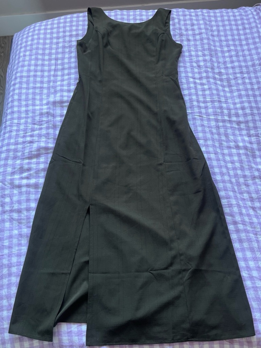 Classic Black Sleeveless A-Line Dress